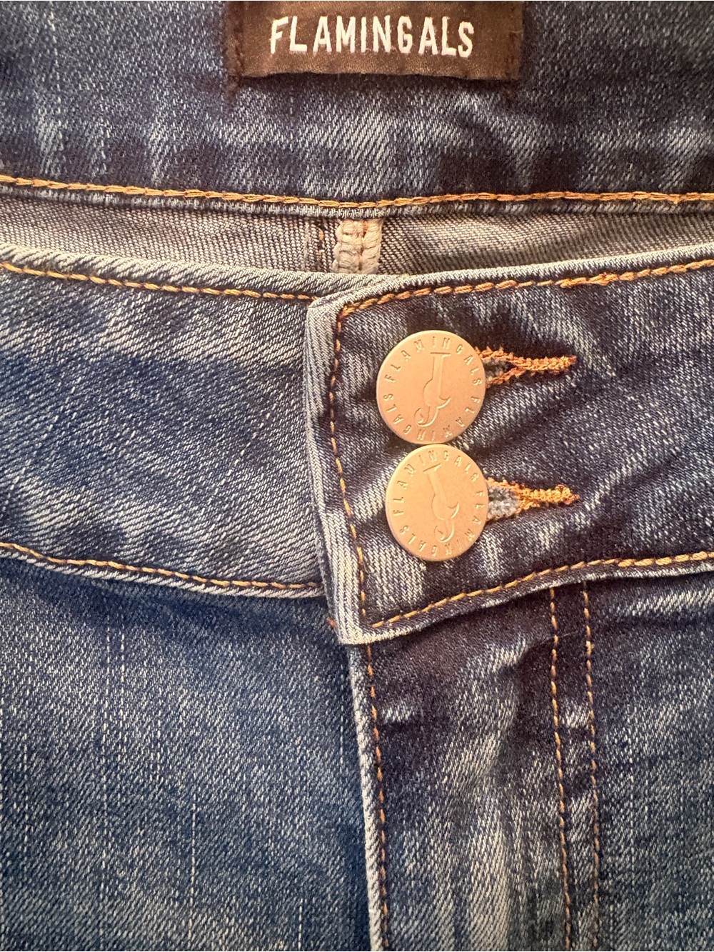 Flamingals Blue Denim Jeans - Picture 5 of 6